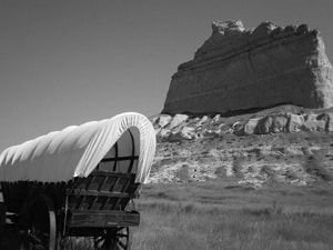 Away and Across the Plains: Pioneer Trails through Nebraska