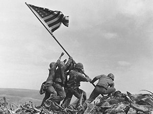 American Flag and National Unity in World War II (virtual program)