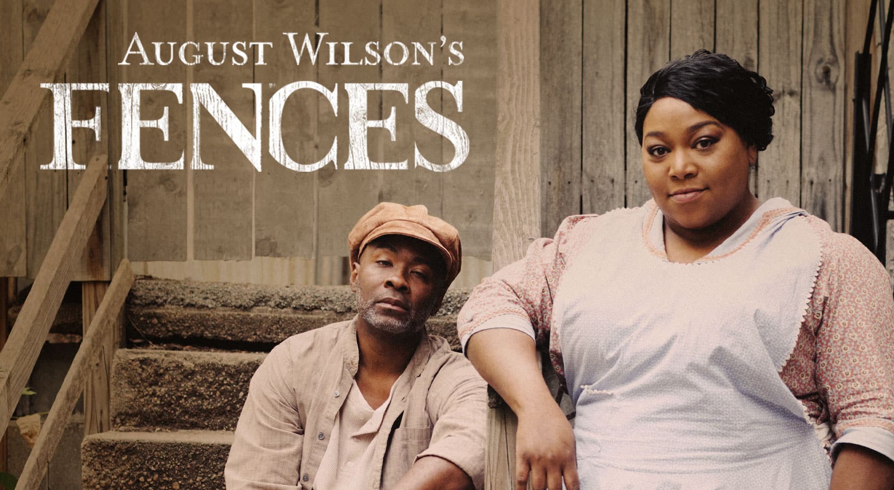 Two actors and the text August Wilson's Fences