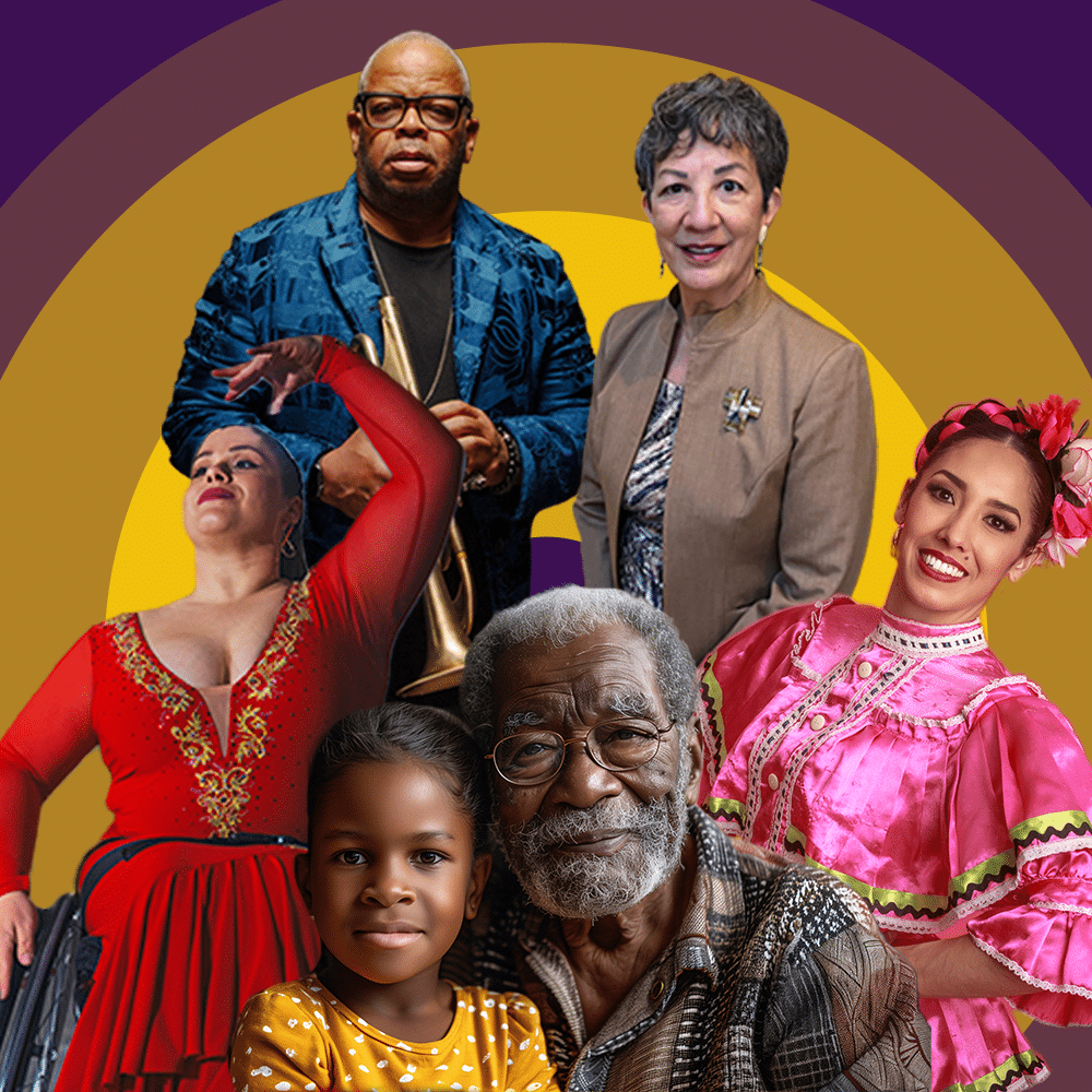 A collage of diverse humans.