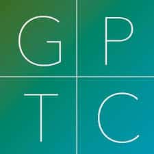 the letters G P T and C in a green square